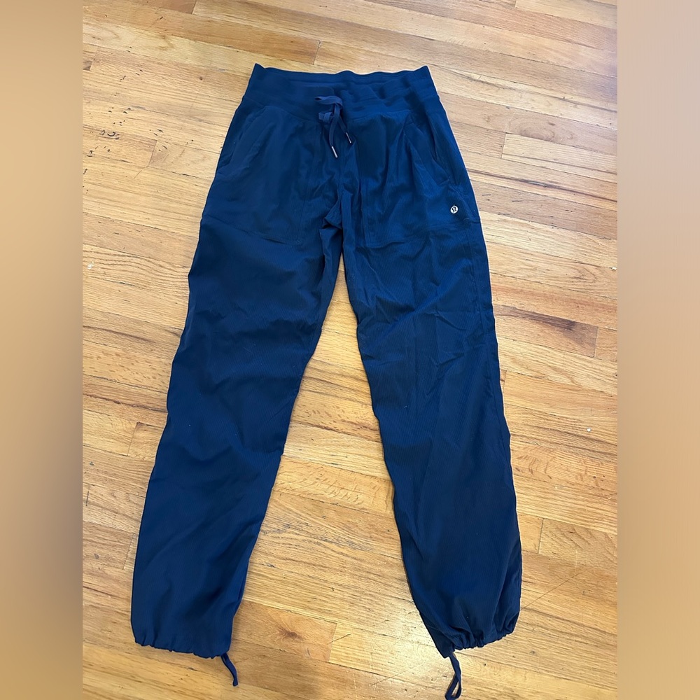 Brand new lululemon dance studio pants navy size 8